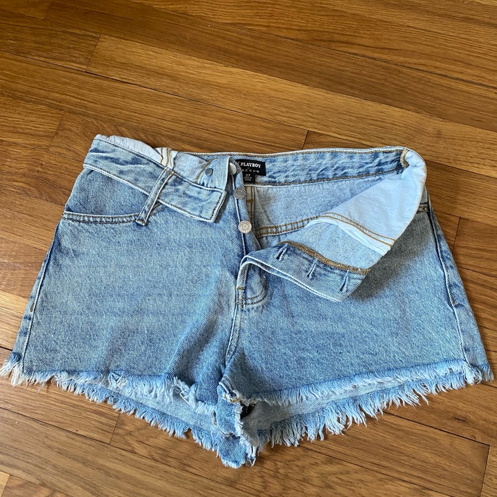 Playboy jean shorts
